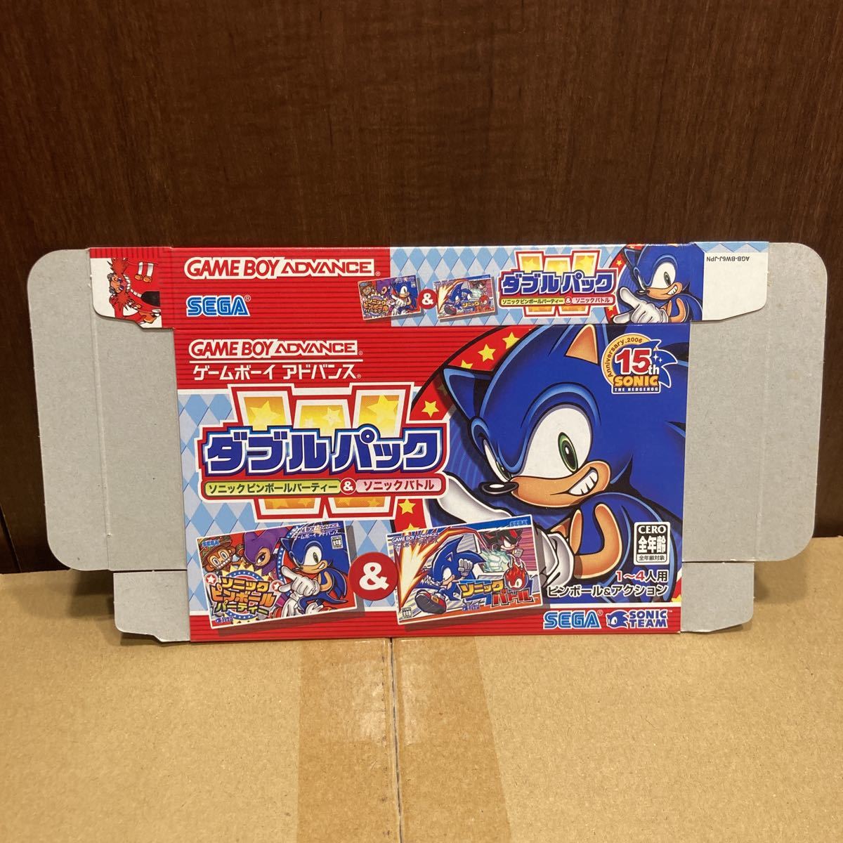 店頭用ダミージャケット ソニック ピンボール パーティ&ソニック 店頭用ダミージャケット ソニック ピンボール パーティ&ソニック