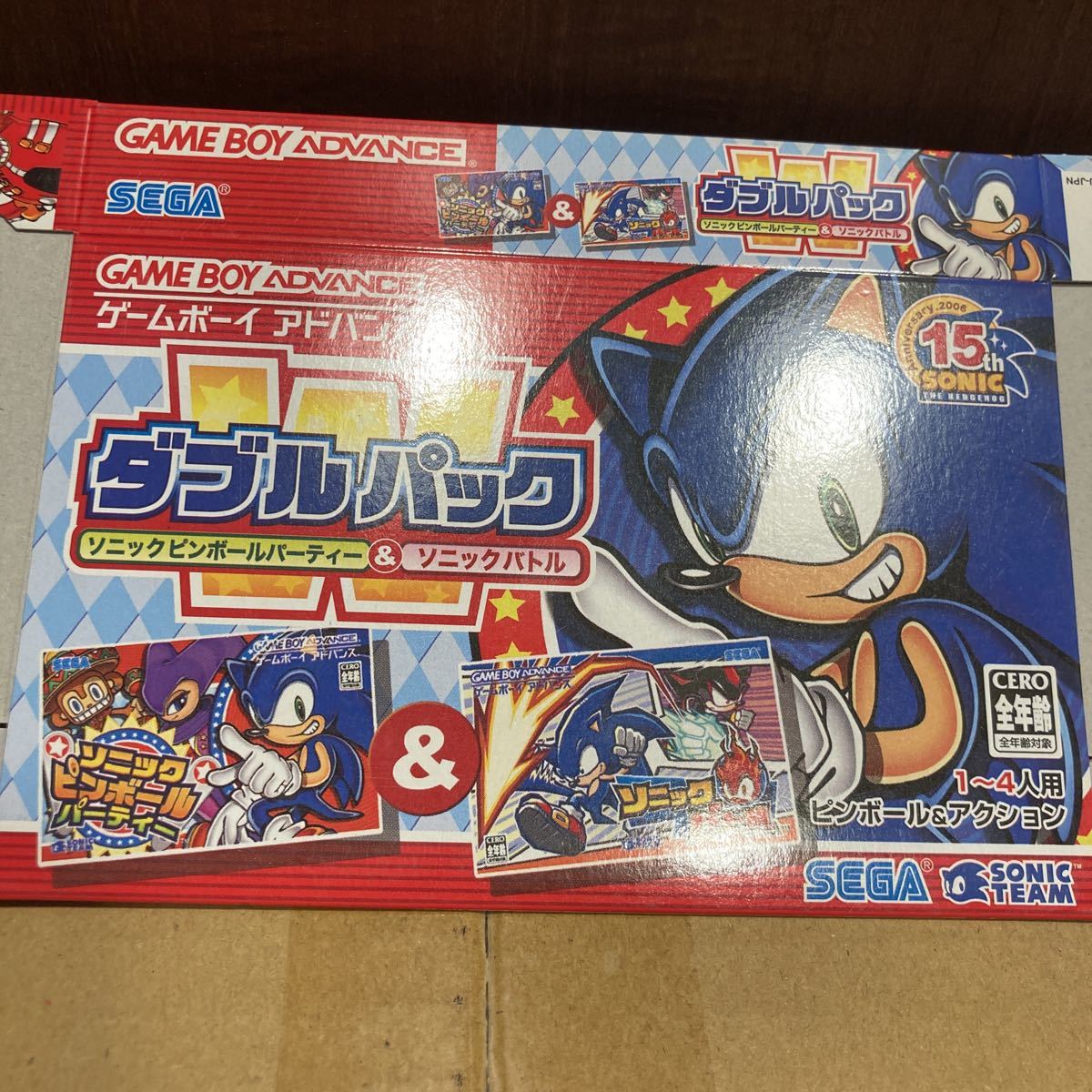 店頭用ダミージャケット ソニック ピンボール パーティ&ソニック 店頭用ダミージャケット ソニック ピンボール パーティ&ソニック