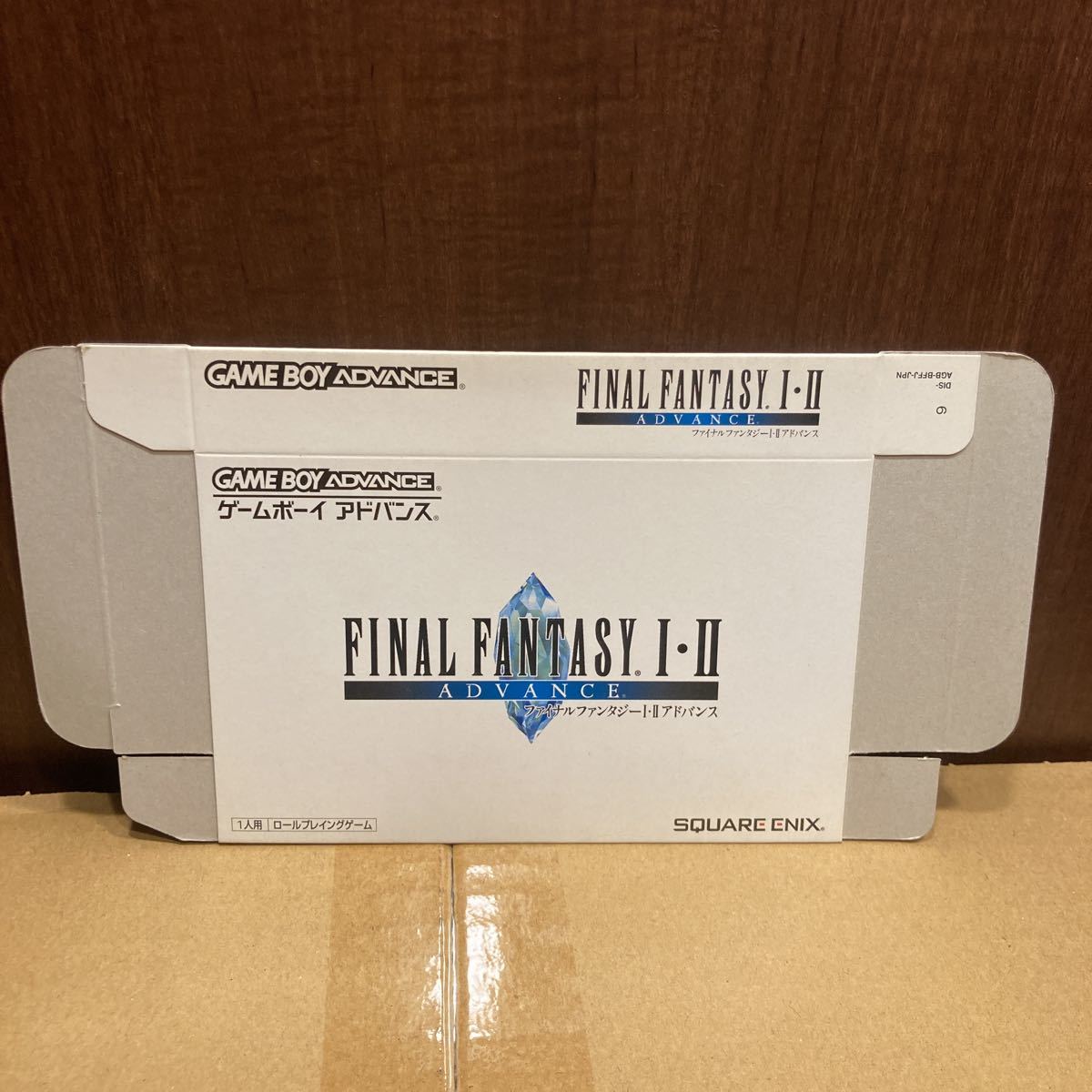 店頭用ダミージャケット GBA ファイナルファンタジー1・2 店頭用ダミージャケット GBA ファイナルファンタジー1・2