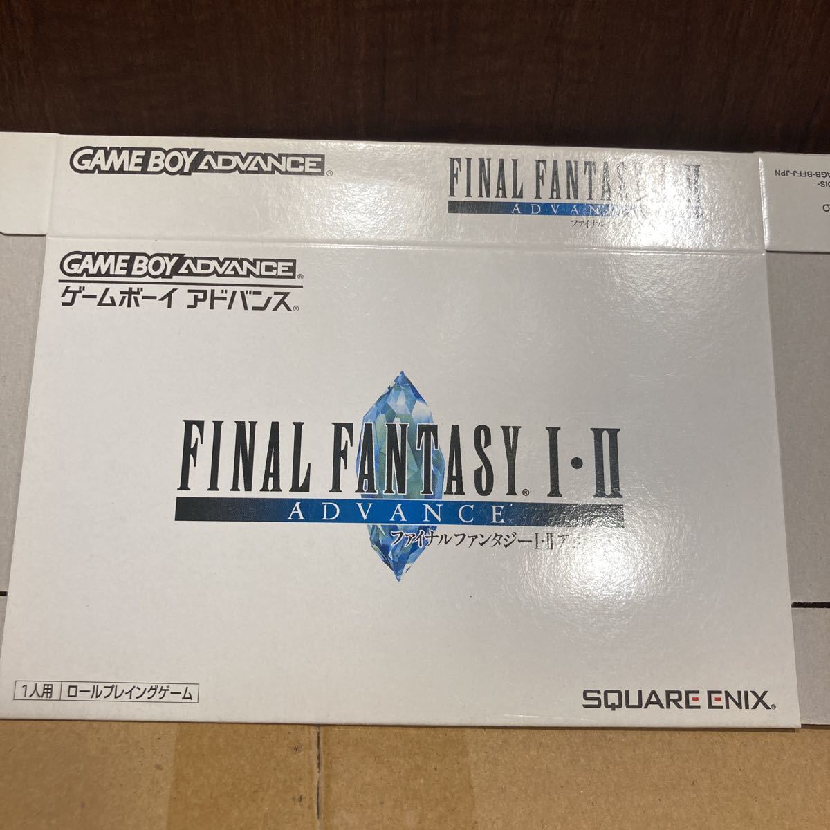 店頭用ダミージャケット GBA ファイナルファンタジー1・2 店頭用ダミージャケット GBA ファイナルファンタジー1・2