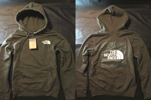 本物正規◆ノースフェイス◆スウェットパーカー 80/20 NOVELTY■S■カーキ グリーン NEW TAUPE GREEN■新品/アメリカ限定/裏地起毛/21L