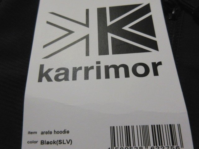 本物正規◆Karrimor カリマー◆高機能マウンテンパーカー/ストレッチ ARATE 黒■L■新品_画像9