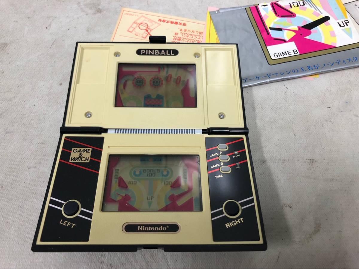 ジャンク任天堂ゲームウォッチマルチスクリーンピンボール-