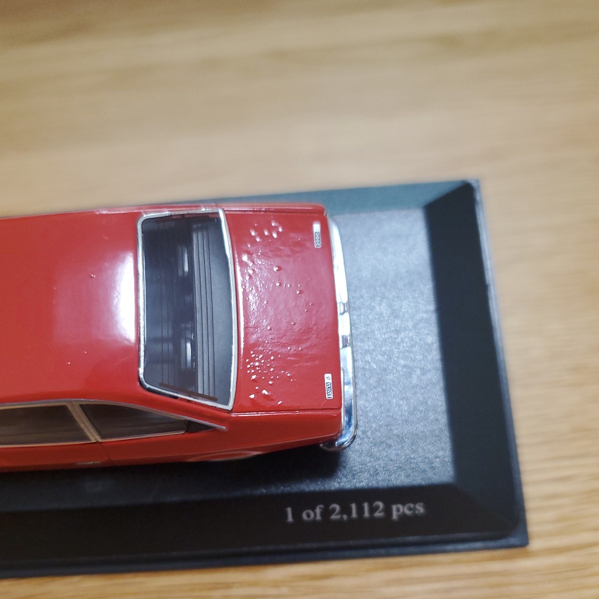 1/43 ミニチャンプス MINICHAMPS ミニカー/Lancia Beta Coupe 1981 Rosso Corsa/ランチア ベータ クーペ レッドの画像6