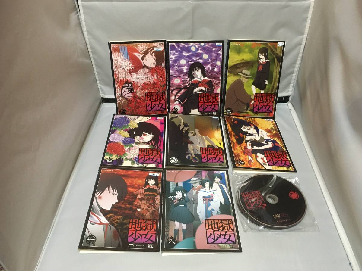DVD　地獄少女　二籠　全9巻セット　レンタル_画像1