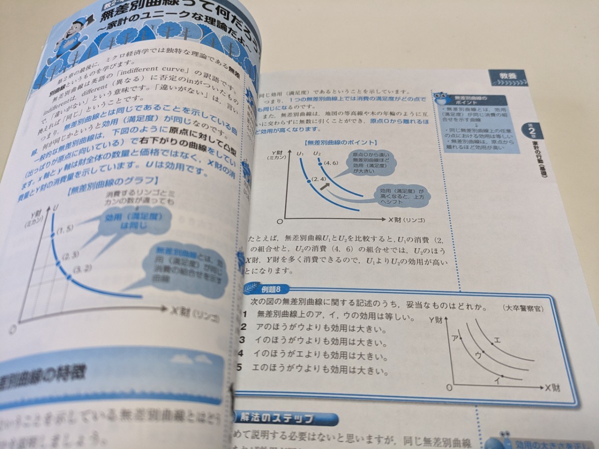 2冊セット ミクロ編 & マクロ編 公務員試験最初でつまずかない経済学 公務員試験 村尾英俊 実務教育出版 初版 中古 02001Foshi_画像7