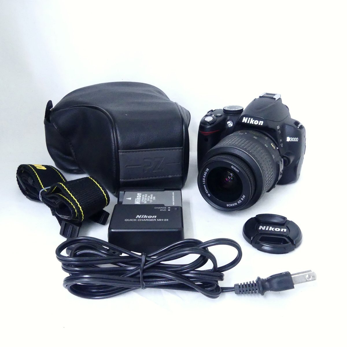 大切な ニコン Nikon D3000 /2310C 美品 簡易動作OK デジタル一眼 VR