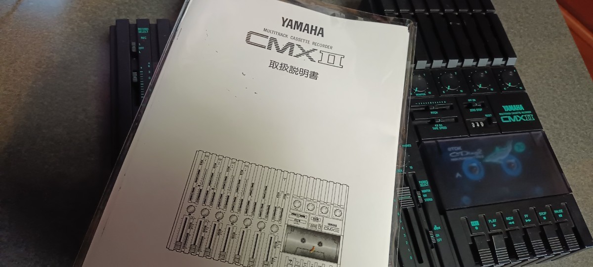 【動作美品】YAMAHA CMX 2 マルチトラックレコーダー cmxll　MIDIインターフェイス YMC2 付き _画像10