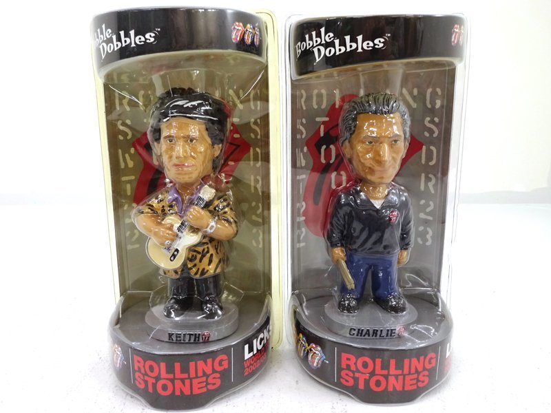 ★未開封★Mick Jagger Bobblehead Doll ミックジャガー ローリングストーンズ ボブルヘッドフィギュア 4体 まとめセット★【TY725】_画像4