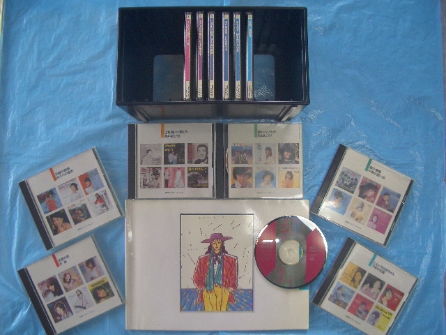 *[1980~1990 period ]J-POP star Hits!|BEST HITS idol & group large complete set of works ( beautiful goods )12 sheets set 225 bending * exclusive use CD case & all bending entering .. compilation attaching 