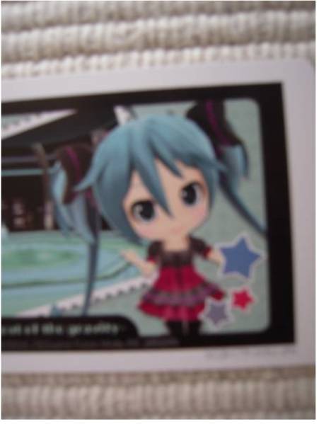 *3DS Hatsune Miku Project mirai 2 including in a package privilege AR card [1/6 -out of the gravity-]&[.. sketch ] 2 kind set unused new goods *