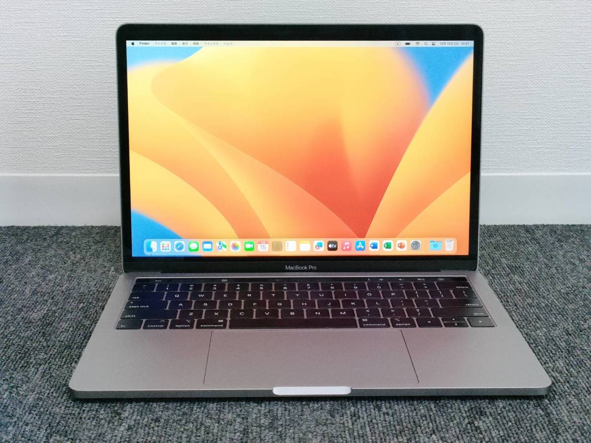 ★MacBook Pro ★ Ventura & win 10★ Core i5 1.4GHz / 16GB / SSD 1TB / 13インチ / USキー/ MS Office ★A7_画像1