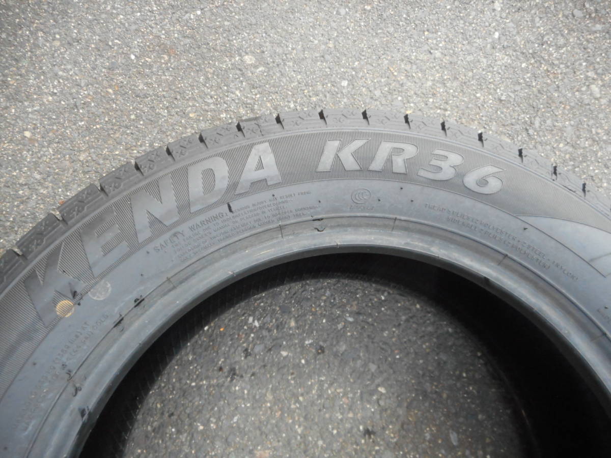 205/60R16 205/60-16 ケンダ KENDA KR36 ICETEC NEO 2022年製 9分山以上 バリ溝 スタッドレスタイヤ 2本セット_画像4