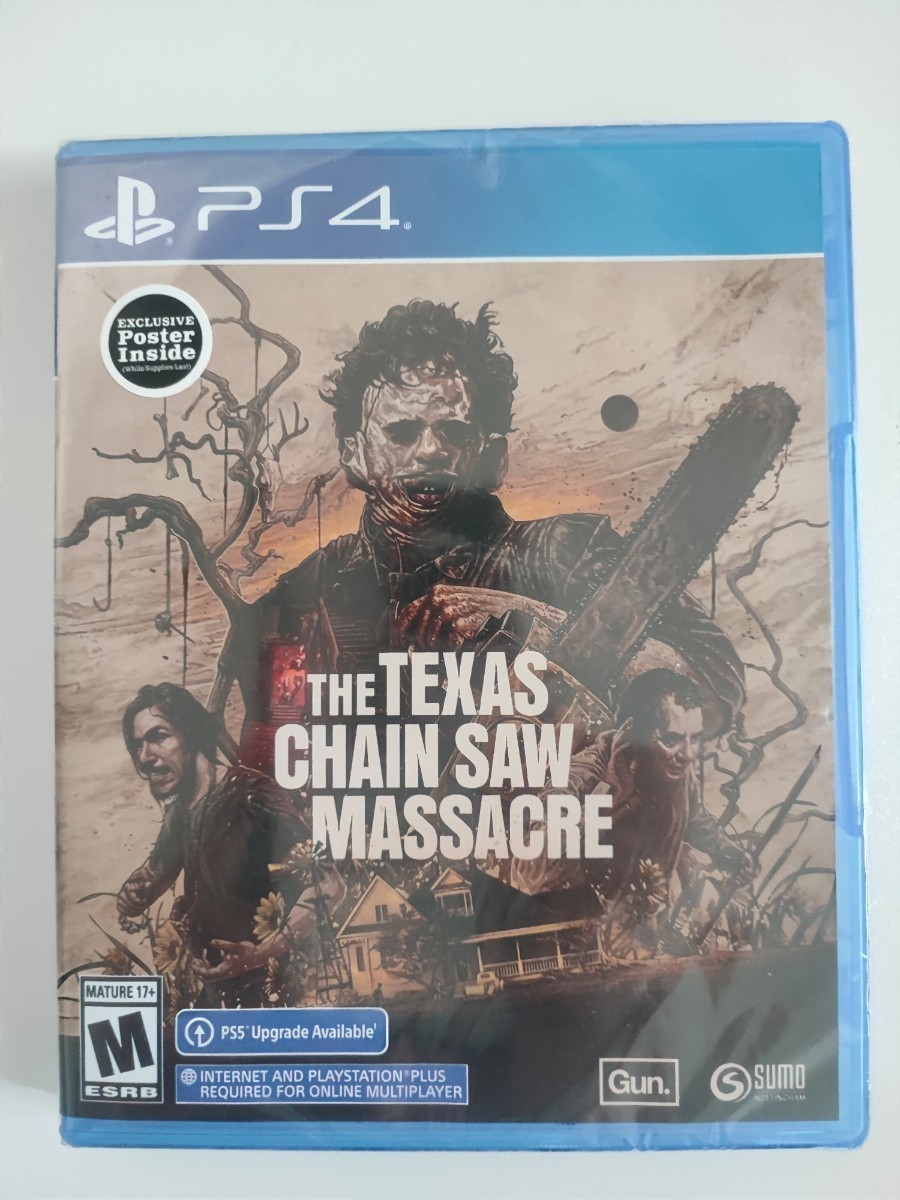 PS4 テキサスチェーンソー The Texas Chain Saw Massacre 北米版 悪魔のいけにえ 新品