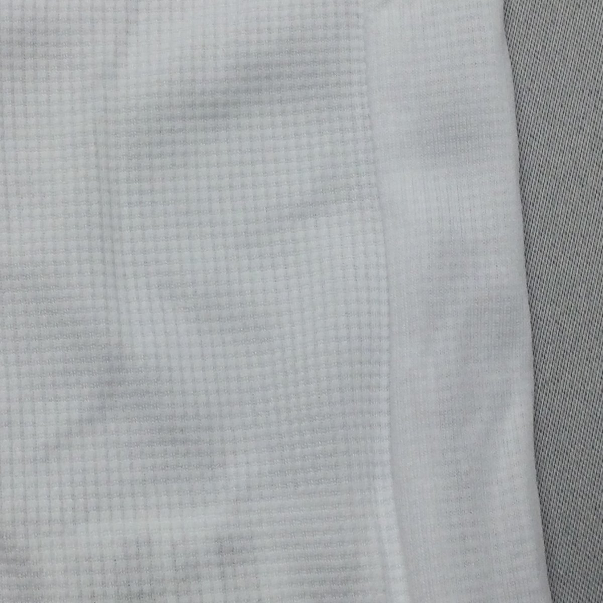 【送料無料】【新品】Kaepa メンズ半袖ハーフジップシャツ(メッシュ素材 吸水速乾 UVカット）　　LL　2L　　ホワイト★34208_画像3