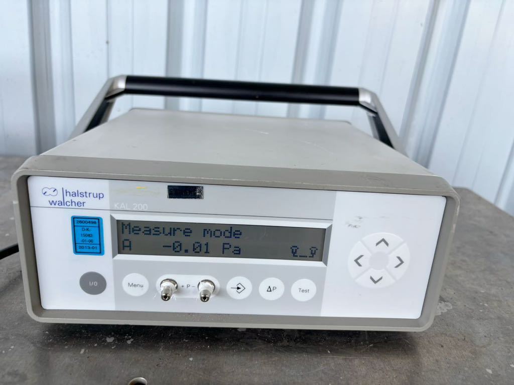最安値】 【中古】圧力校正器 KAL200 ハルストラップ halstrup walcher