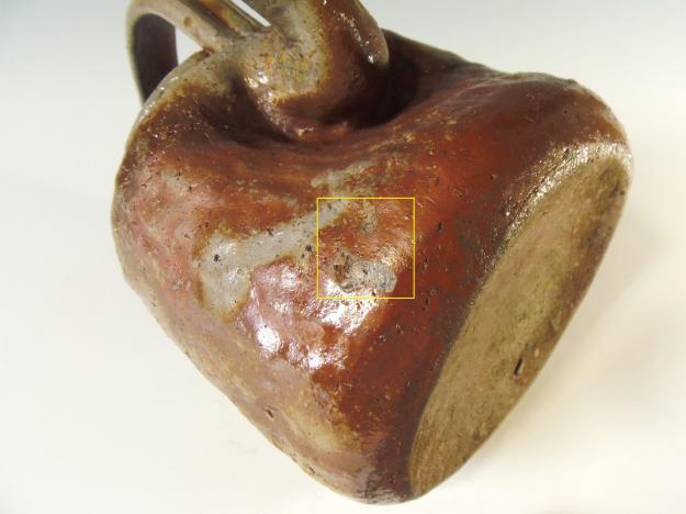  large rare article blue Bizen height 233 rare goods Edo era heaven guarantee period old Bizen earthenware teapot rare tea ceremony Bizen antique goods Bizen . ornament large small teapot tea utensils .. reverse side small teapot antique goods 