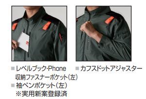 送料無料 バートル 空調服 2023年最新 　AC2011　長袖 　38.XXLセット 19V　緑バッテリー&緑ファン AC360　AC371　burtle_画像4