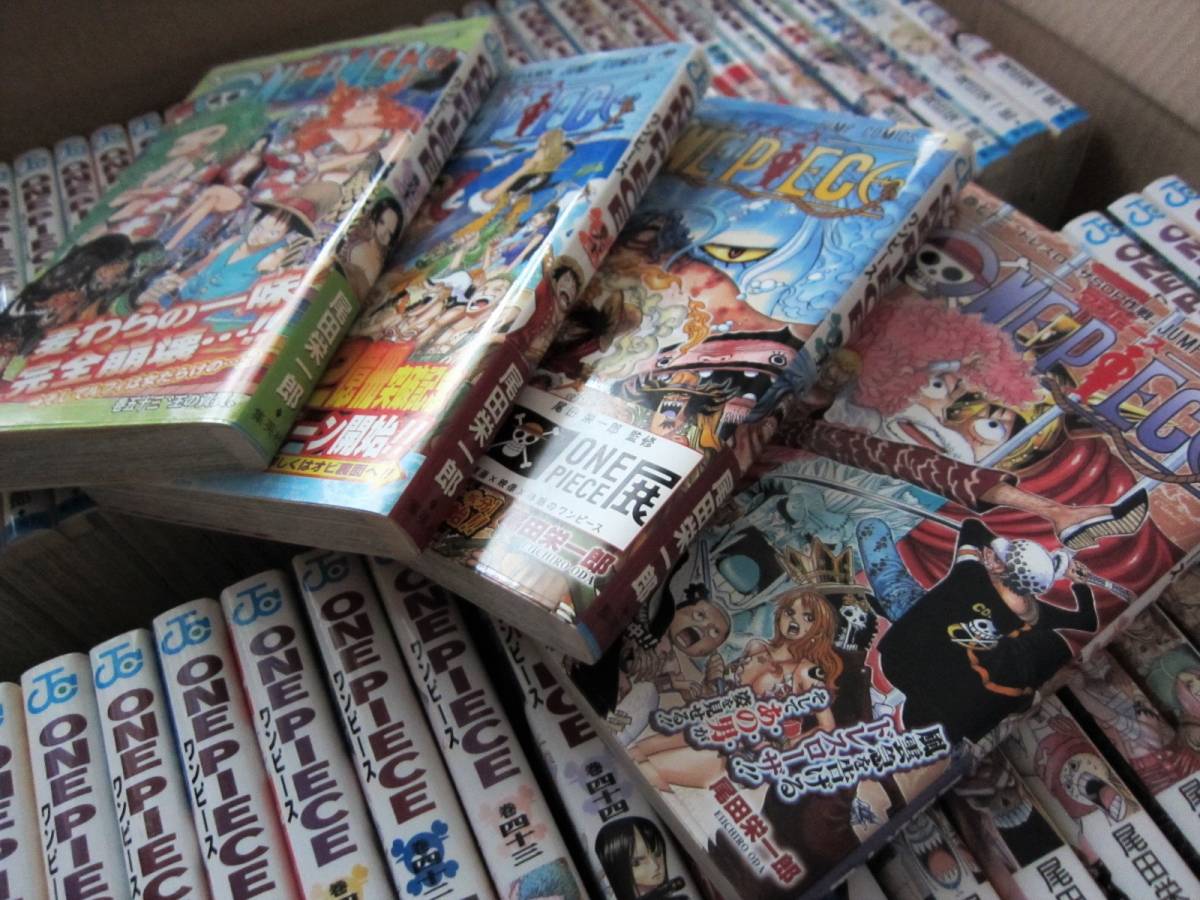 美品 良品 ONE PIECE ワンピース 1-76巻 74冊 人気漫画 少年ジャンプ