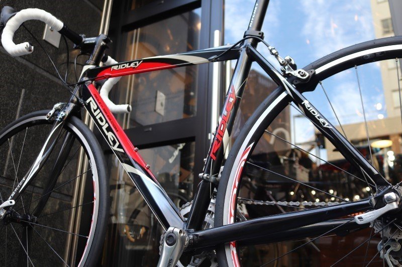 リドレー RIDLEY コンパクト COMPACT 2009モデル Sサイズ シマノ ティアグラ 9S アルミ ロードバイク 【東京南麻布店】_画像9