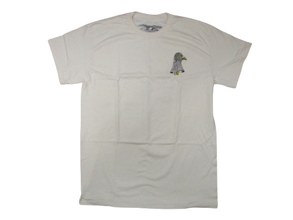 新品☆即決 ANTIHERO アンタイヒーロー JOHN HERNDON PIGEON VISION Tシャツ Natural SIZE:L.スラッシャー spitfire アンチヒーロー.の画像1