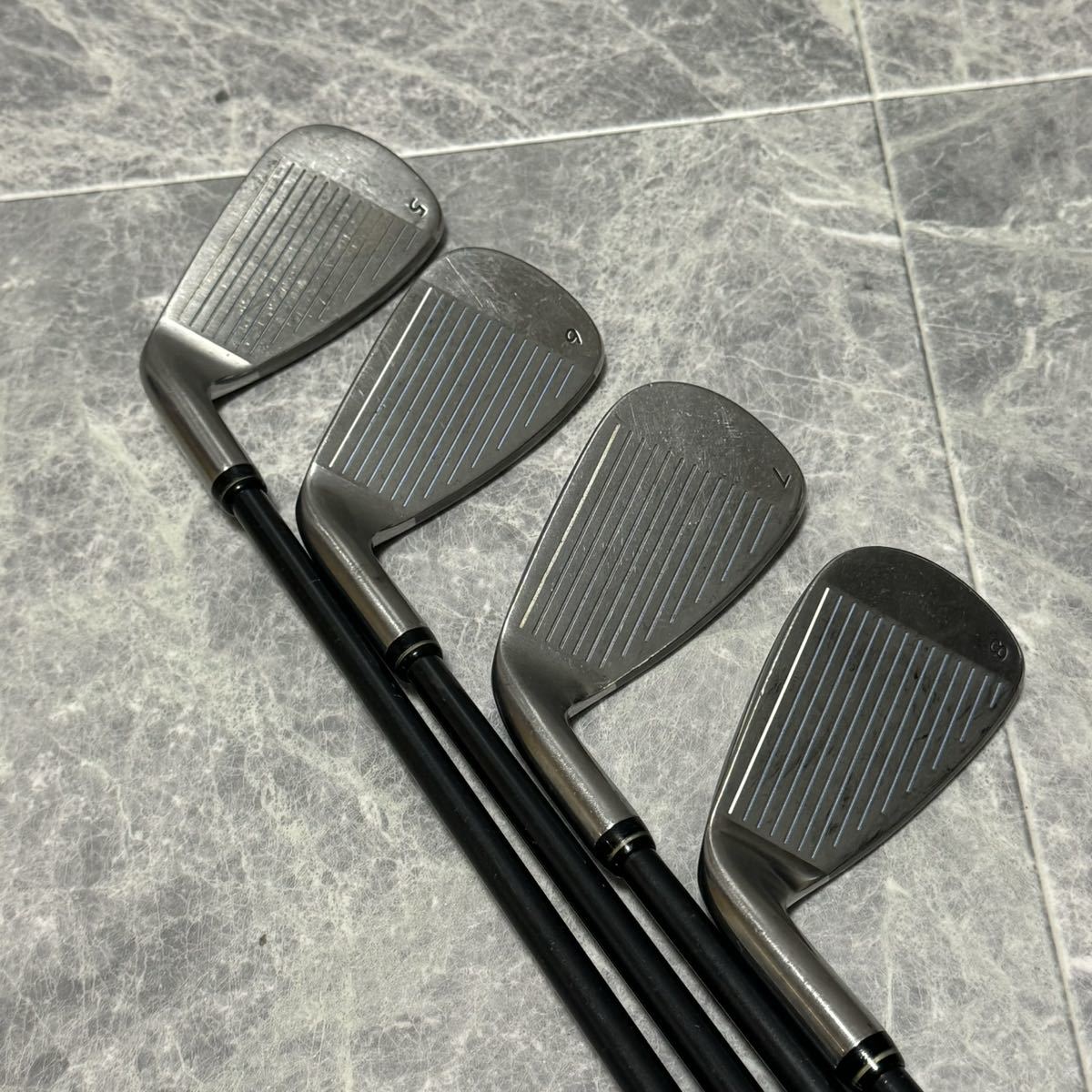 PRGR プロギア 513ER レディース アイアン セット 8本 純正 カーボン L M-30
