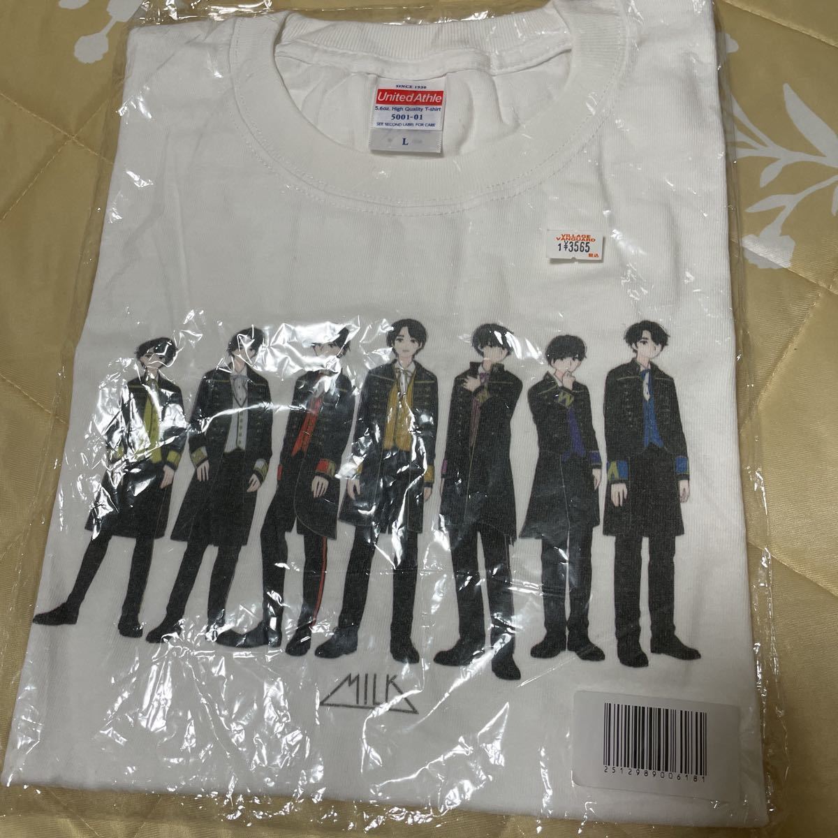 新品☆送料込☆MILK(ミルク)☆Tシャツ☆3565円☆スターダスト☆L☆ダンスユニット☆絶版　希少☆ 佐野 勇斗☆ 吉田 仁人_画像4