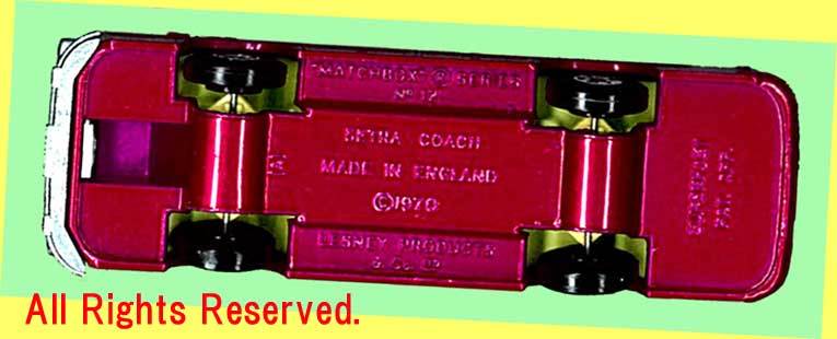 ▲★MatchBox-#NEW 12 SETRA COACH★英国製 ダイキャスト製ミニチュアカー★一次流通 新品未使用美品・激レア超貴重・外箱難少々_画像4