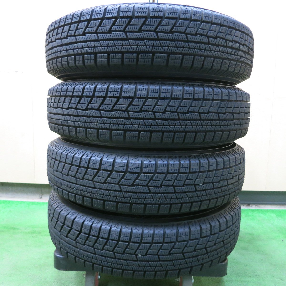 バリ溝！21年！キレイ！ほぼ10分★スタッドレス 145/80R13 ヨコハマ アイスガード iG60 VELVA CHARGE ヴェルヴァ 13インチ PCD100/4H★_画像5