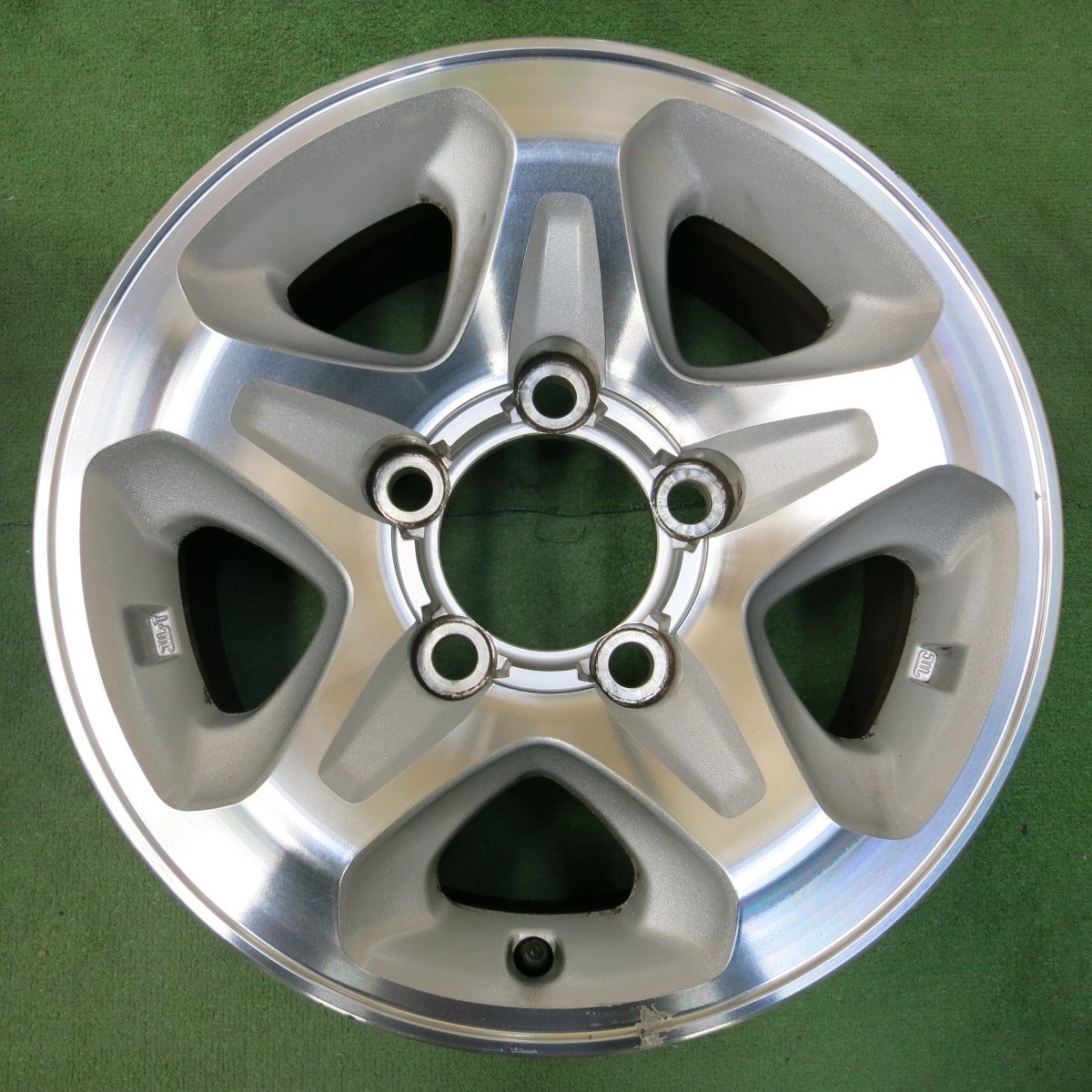 キレイ★トヨタ ランクル 70 復刻 GRJ76K 純正 ホイール 16インチ 16×7JJ ランドクルーザー PCD150/5H★_画像6