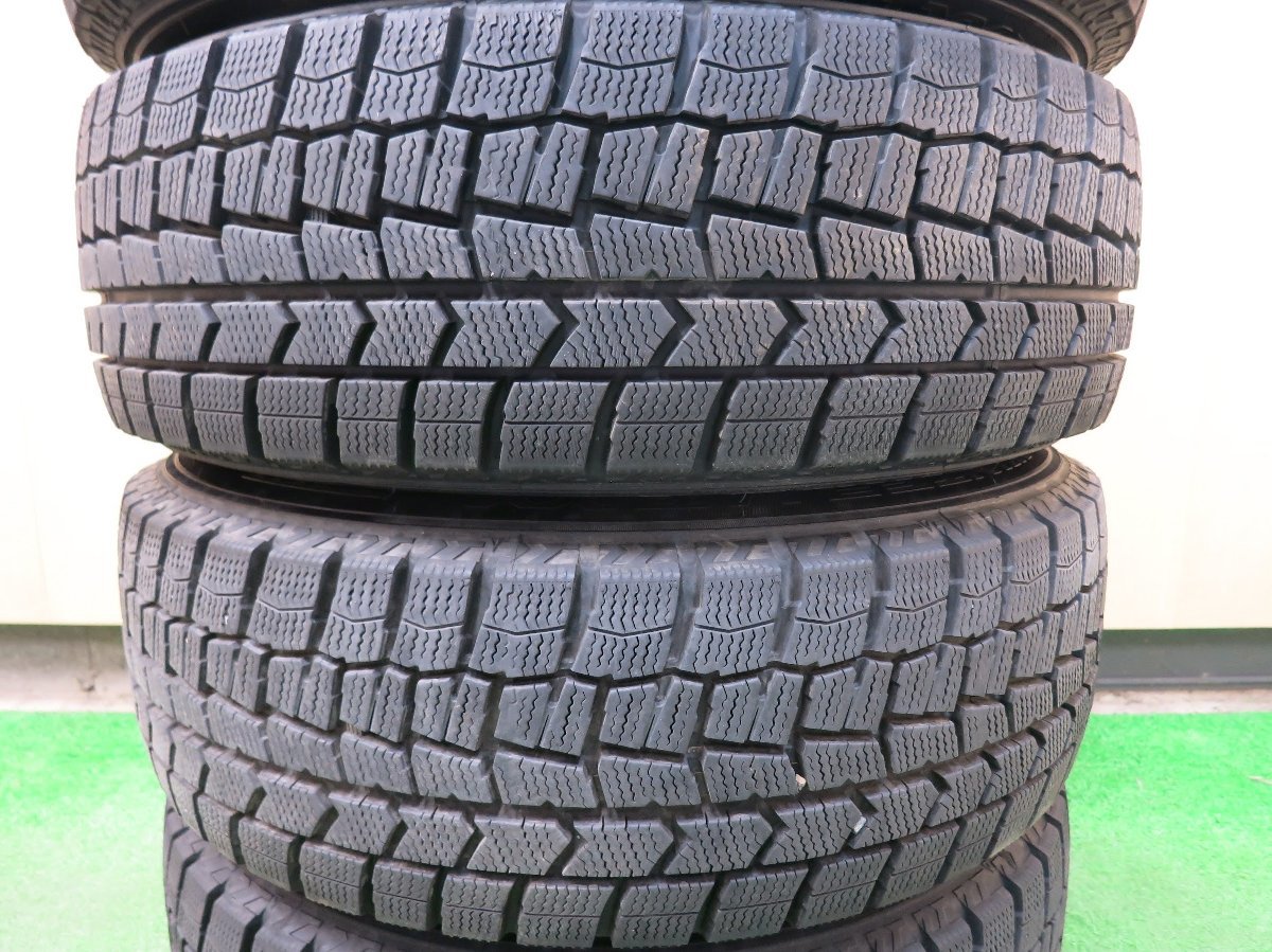 [送料無料]バリ溝！20年！綺麗！9.5分以上★スタッドレス 175/65R14 ダンロップ ウインターマックスWM02 Mistiere PCD100/4H★3021505ヒス_画像9