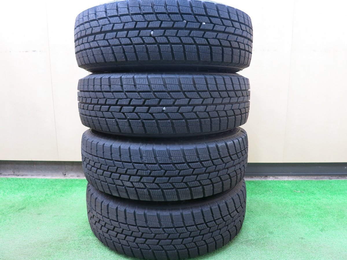 [送料無料]バリ溝！20年！ ほぼ10分★スタッドレス 175/70R14 グッドイヤー アイスナビ6 VELVA KEVIN ヴェルヴァ PCD100/4H★3021502ヒス_画像10