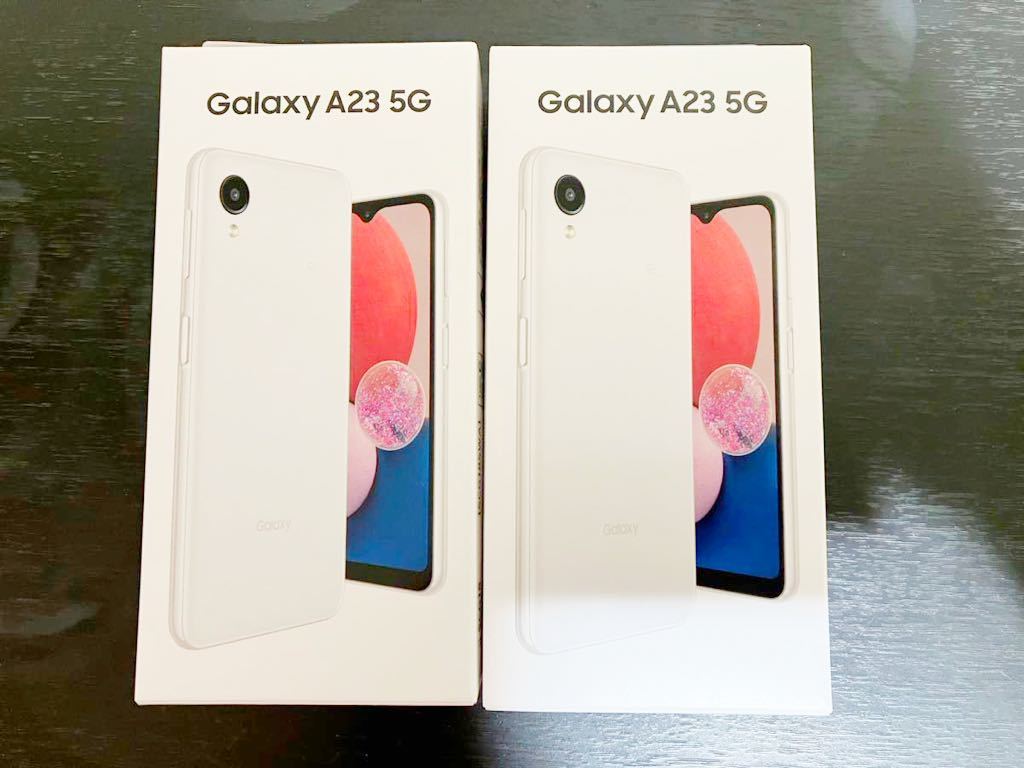 Galaxy A23 5G SCG18 5 8インチ メモリー4GB ストレージ 64GB ホワイト