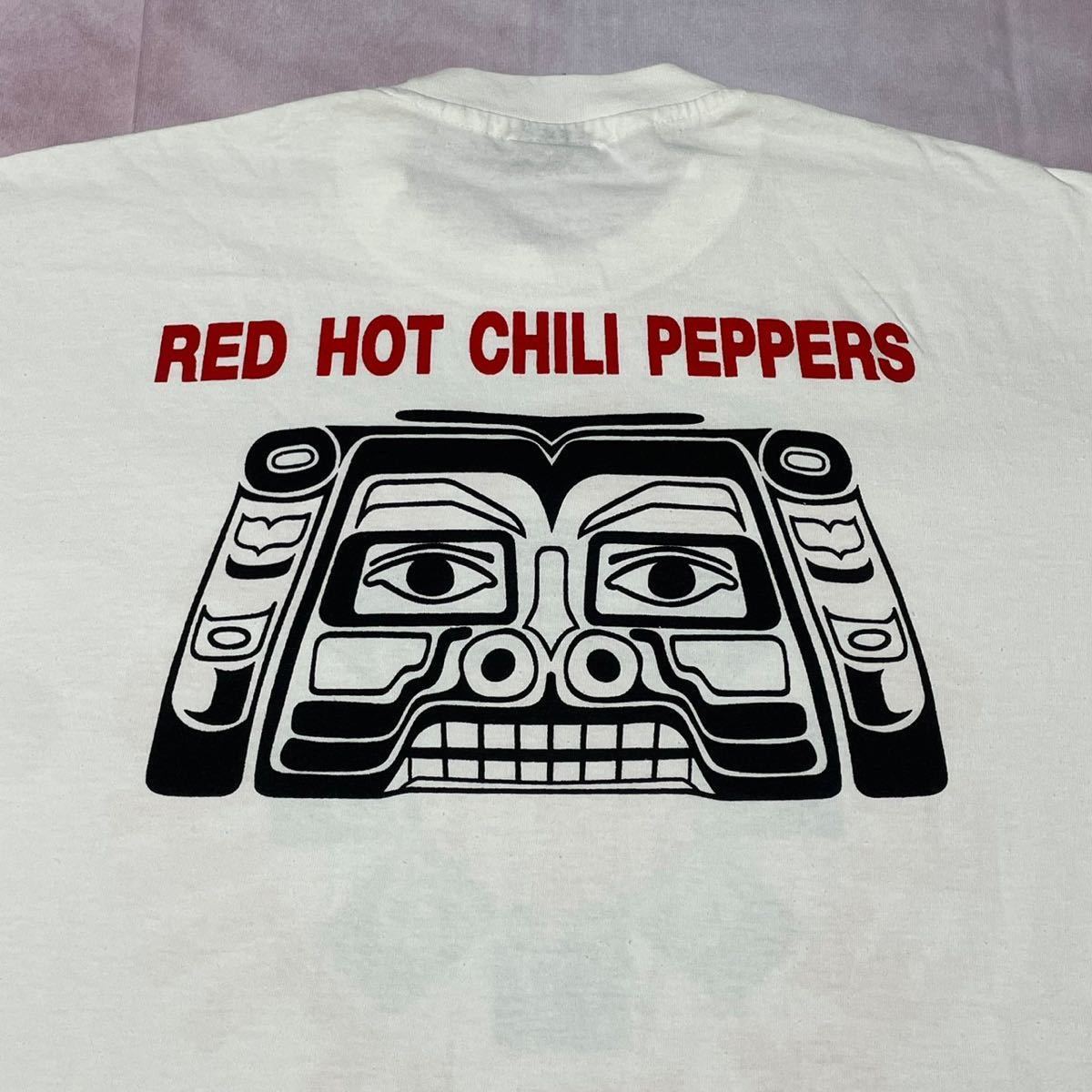 RED HOT CHILI PEPPERS レッチリ バンド ロゴ Tシャツ XLサイズ_画像6