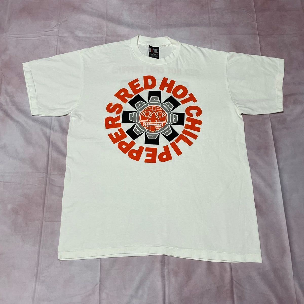 RED HOT CHILI PEPPERS レッチリ バンド ロゴ Tシャツ XLサイズ_画像1