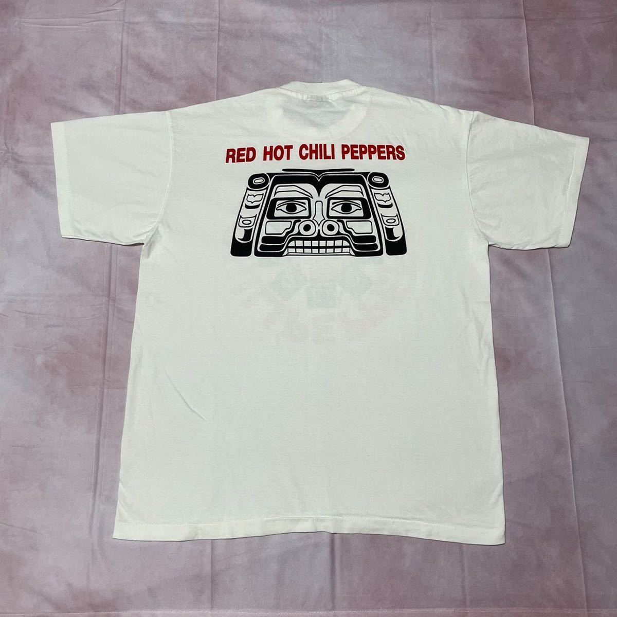 RED HOT CHILI PEPPERS レッチリ バンド ロゴ Tシャツ XLサイズ_画像5