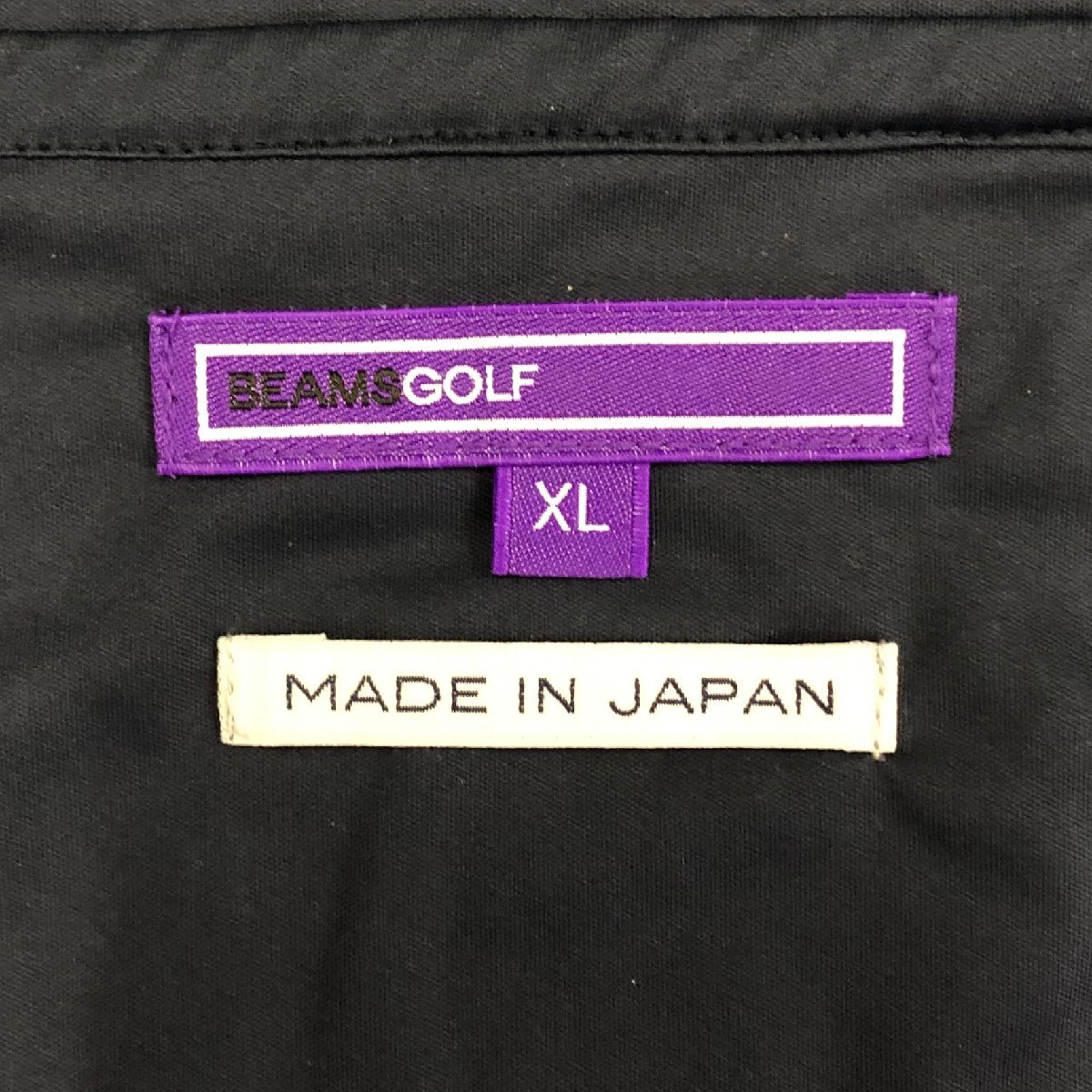 BEAMS Golf トラックジャケット XL NAVY ビームスゴルフ ネイビー_画像3