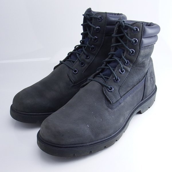 Timberland 6-inch BASIC Boots ティンバーランド ベーシックブーツ ネイビー US9 27cm_画像1