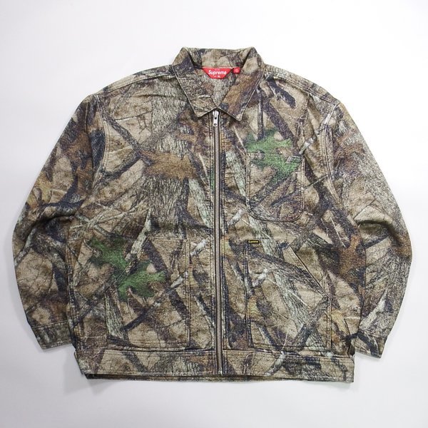 美品 Supreme Moleskin Work Jacket Camo XL シュプリーム モーラスキン ワークジャケット カモ_画像1