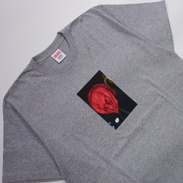 未使用品 Supreme Araki Rose Tee Grey L シュプリーム Tシャツ グレー_画像3