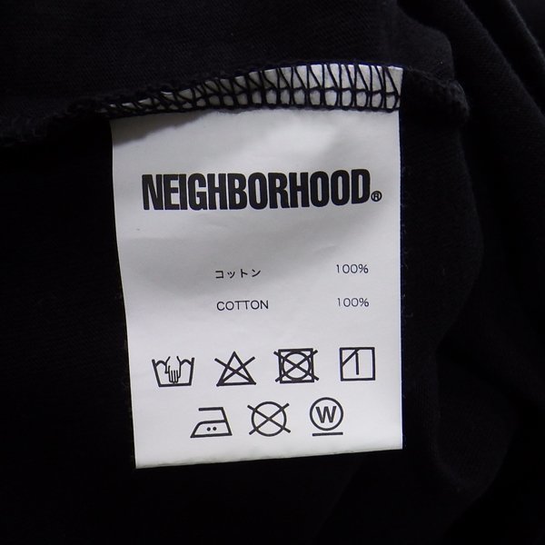 NEIGHBORHOOD E.H.G／C-TEE.SS M BLACK ネイバーフッド Tシャツ ブラック_画像5