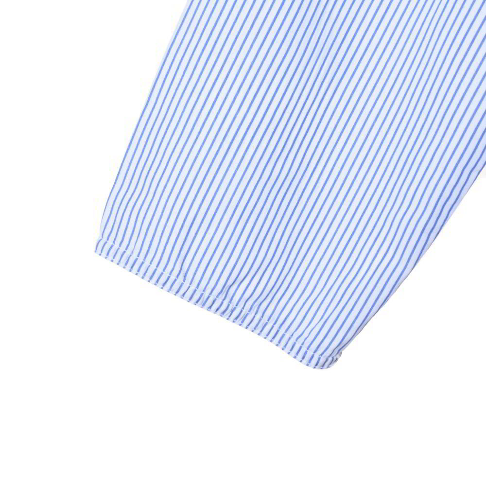 CELINE フィービー期 トリオンフ刺繍 ストライプ シャツ 34 ライトブルー セリーヌ KL4BLAP203_画像8
