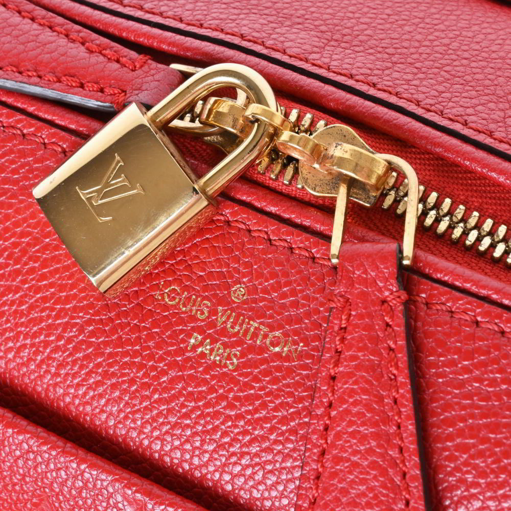  beautiful goods LOUIS VUITTON M44145 monogram Anne plan to speedy band lie-ru2way bag 25 red Louis Vuitton KL4BKPQC15