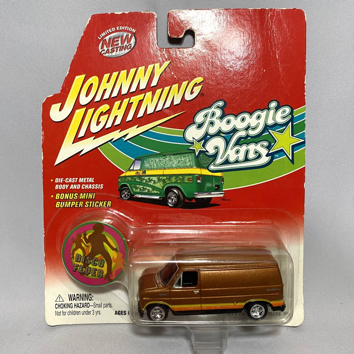 1/64 JOHNNY LIGHTNING 1977 FORD ECONOLINE 150 フォード エコノライン Boogie Vans 未開封_画像1
