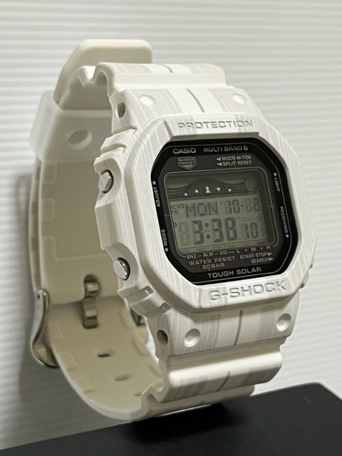 CASIO G-SHOCK GWX-5600WA 白 ホワイト G-LIDE ソーラー電波腕時計_画像3
