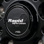 MID ラピッドパフォーマンス ZX10 1本販売 ホイール RX-8【18×7.5J 5-114 INSET38 ブラック】SE3P Rapid Performance アルミホイール_画像3