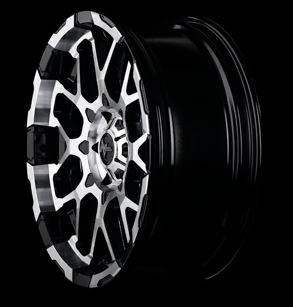 MID ナイトロパワー M28バレットKC 1本 ホイール デイズルークス【15×5J 4-100 INSET48 セミグロスブラック】21系 NITRO POWER_画像6