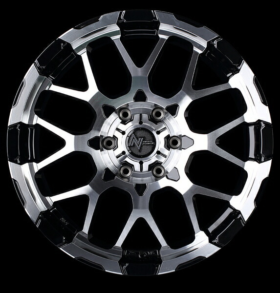 MID ナイトロパワー M28バレットKC 1本 ホイール デイズルークス【15×5J 4-100 INSET48 セミグロスブラック】21系 NITRO POWER_画像8