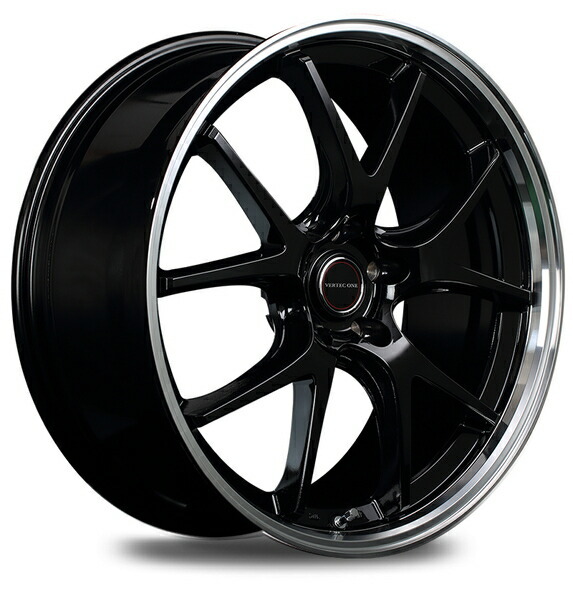 MID ヴァーテックワン エグゼ5 1本販売 ホイール レガシィB4【18×7J 5-114 INSET48】BN系 VERTEC ONE EXE5 アルミホイール 1枚 単品_画像7