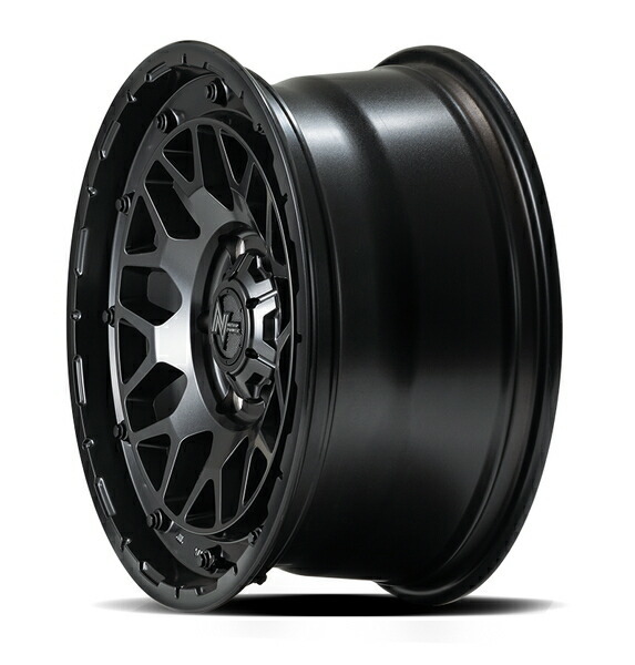 MID ナイトロパワー M29スティンガー 1本 ホイール ステラ【14×4.5J 4-100 INSET45 バレルブラック】LA100F/LA110F NITRO POWER STINGER_画像10